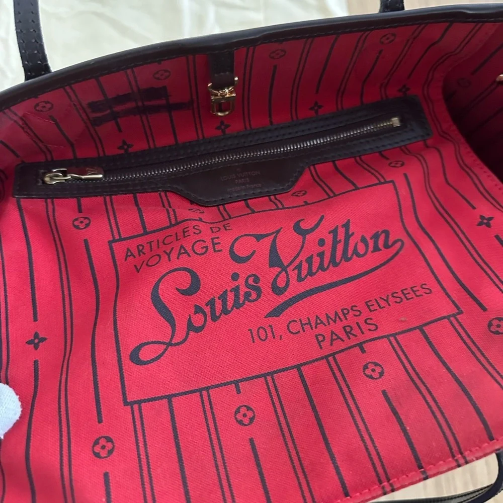 Louis Vuitton Neverfull Damier (MM) with dustbag and COA - Picture 14 of 17